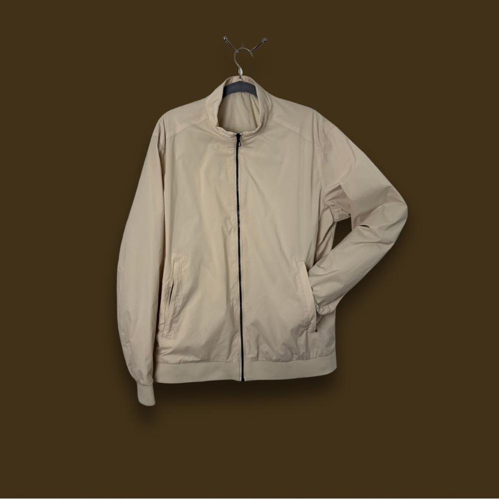Men's Zara windbreaker Beige Jacket